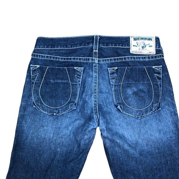 Vintage True Religion Jeans Size 36 BOBBY Blue - Picture 8 of 10